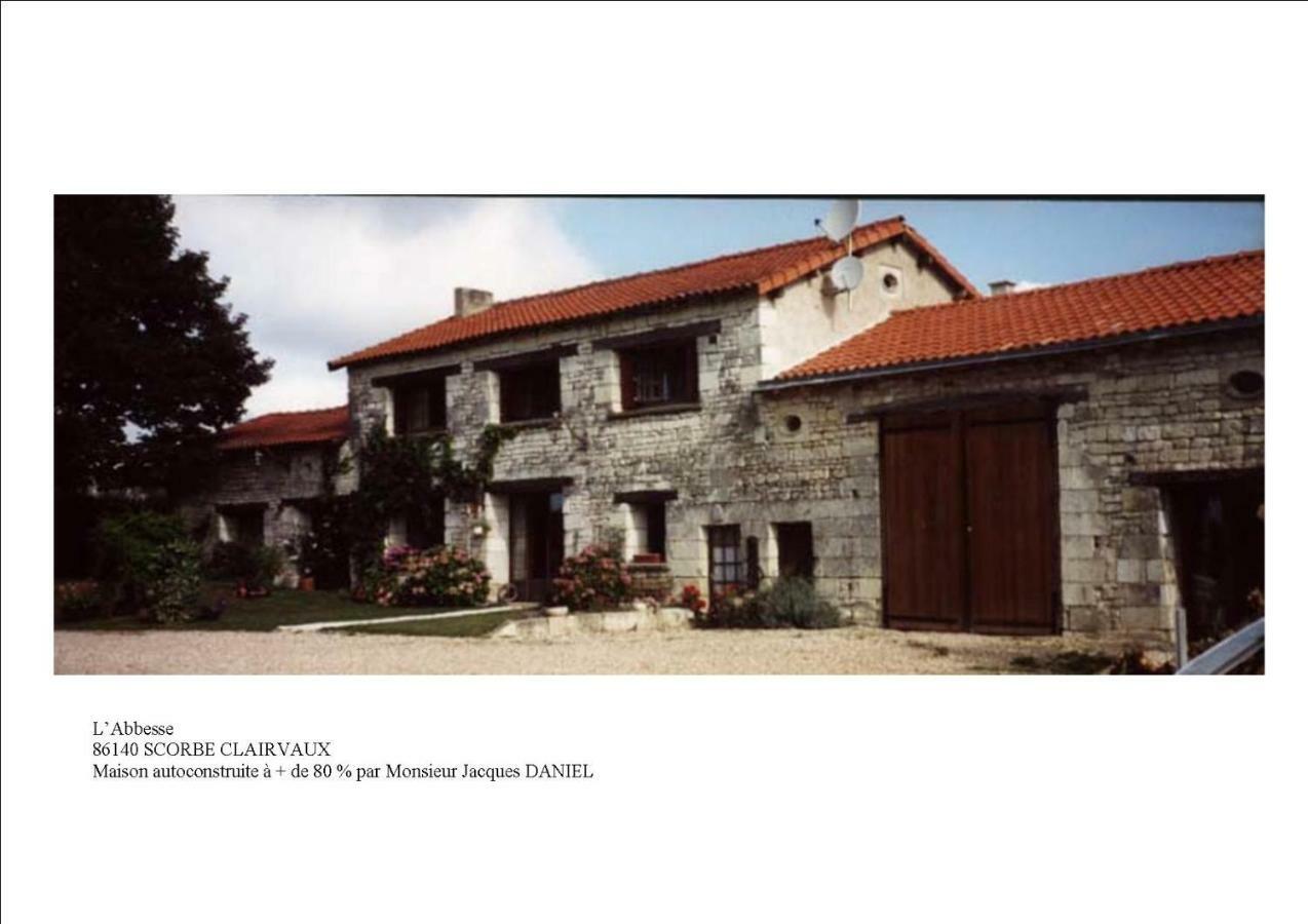 L'Abbesse Vila Scorbe-Clairvaux Exterior foto